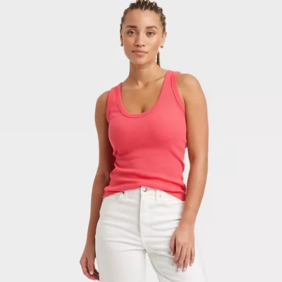 Universal Thread Tops - Universal Thread Coral Tank Top
